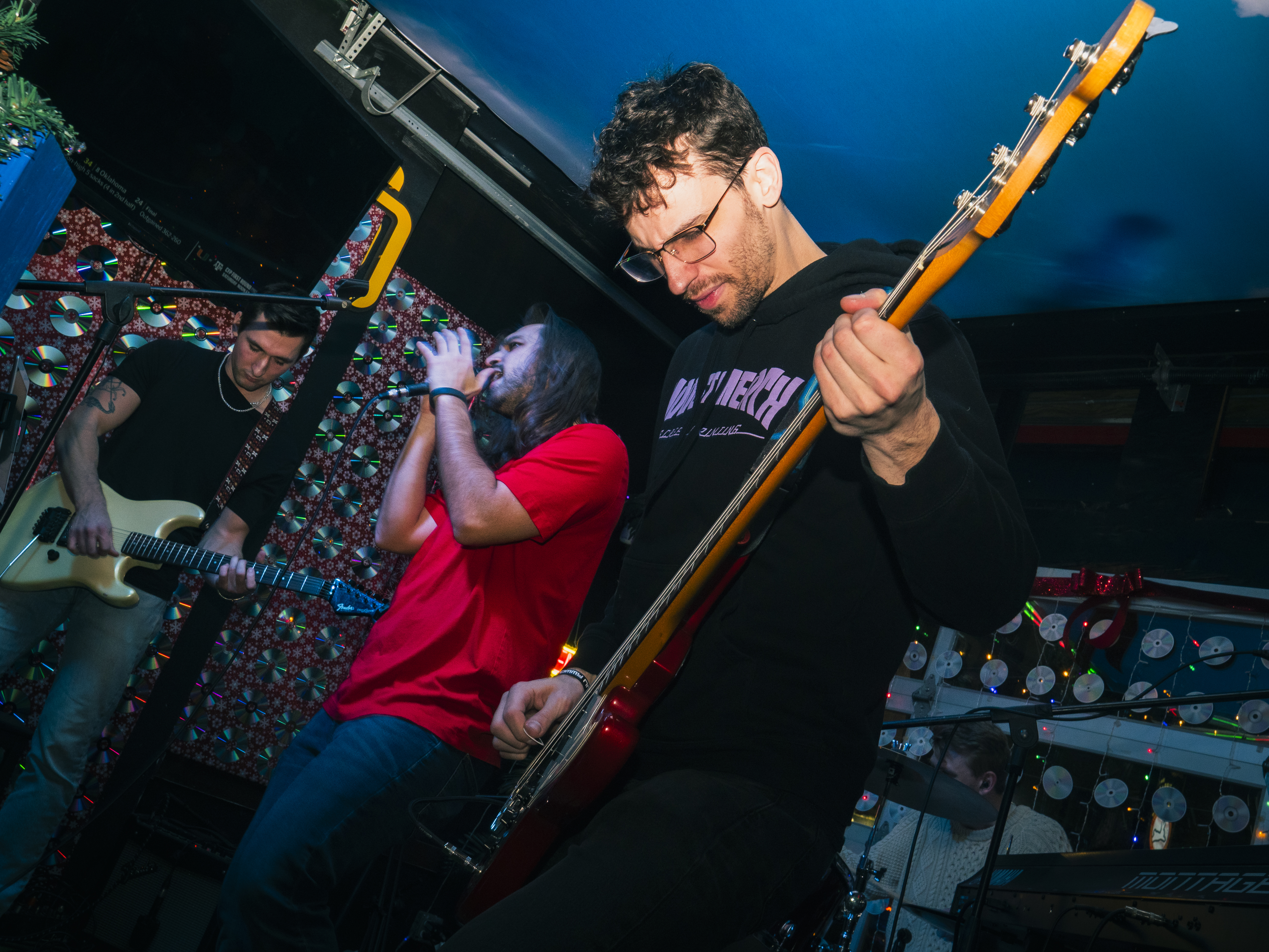 Ruby performing live on stage